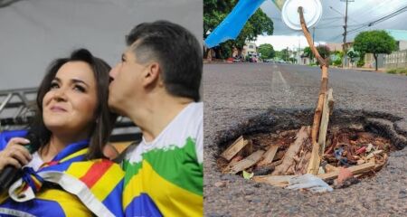 L&iacute;dio reclama de buracos, mas s&oacute; federal 
