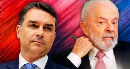 Fl&aacute;vio Bolsonaro venceria Lula no 2&ordm; turno, diz nova pesquisa AtlasIntel