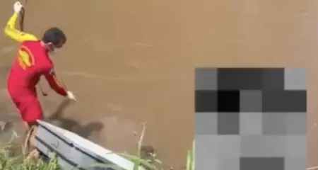O corpo foi achado na tarde de s&aacute;bado (21)