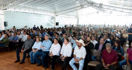 Clima durante o evento foi de otimismo 