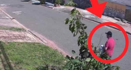 O suspeito ainda n&atilde;o foi identificado 