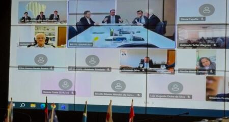 O encontro aconteceu nesta quarta-feira (18)