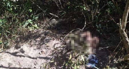 Corpo da v&iacute;tima foi encontrado semienterrado e em avan&ccedil;ado estado de decomposi&ccedil;&atilde;o