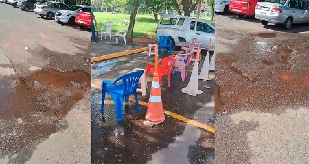 O vazamento vem acontecendo h&aacute; algum tempo