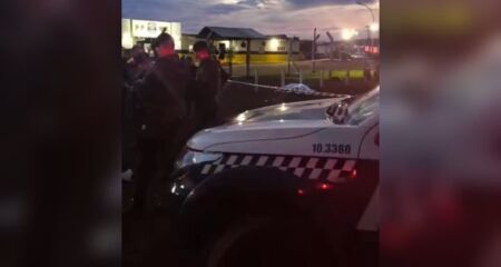 V&iacute;tima chegava na unidade prisional quando foi surpreendida pelos disparos