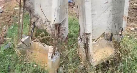 Segundo moradora, situa&ccedil;&atilde;o da estrutura est&aacute; prec&aacute;ria h&aacute; meses