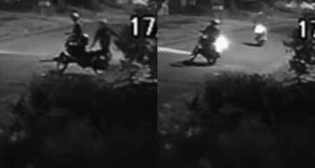 Dupla furta motocicleta e foge do local do crime 