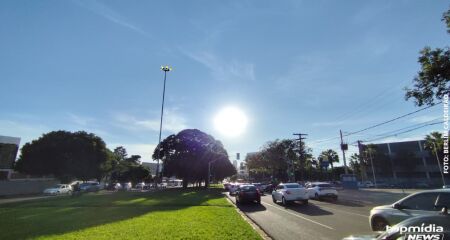 Frente fria se aproxima e pode provocar chuva isolada em Mato Grosso do Sul nesta ter&ccedil;a-feira