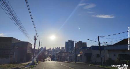 Calor&atilde;o e tempo firme marcam s&aacute;bado em Mato Grosso do Sul