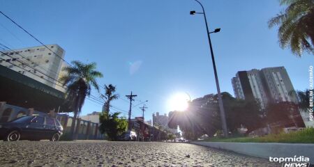 O dia ser&aacute; quente em boa parte do estado