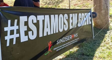 A greve pede melhorias nas condi&ccedil;&otilde;es salariais dos profissionais de sa&uacute;de dos Hospital Universit&aacute;rios da Grande Dourados e de Campo Grande 