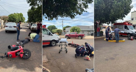 Motorista de carro teria invadido preferencial