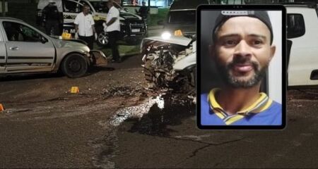 V&iacute;tima seguia para a casa da m&atilde;e quando o seu carro foi atingido por outro condutor 