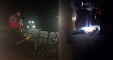 V&iacute;tima foi encontrada desacordada e recebeu atendimento de equipes de resgate no local