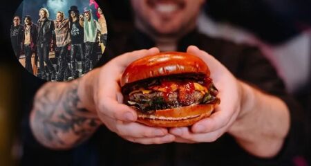 Sem cebola, sem molho e at&eacute; abacate: pedidos do Guns N' Roses em hamburgueria chamam aten&ccedil;&atilde;o nos bastidores da turn&ecirc; no Brasil
