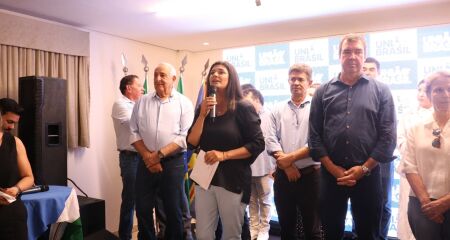 Rose comandou evento do Uni&atilde;o Brasil 