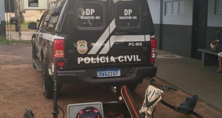 O itens furtados foram entrados em uma casa pr&oacute;xima a da v&iacute;tima 