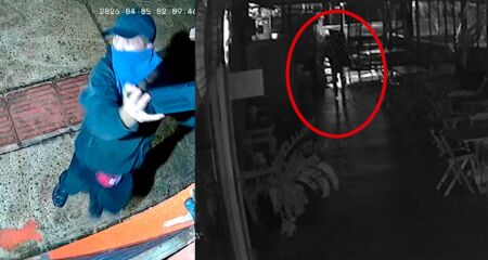 O crime aconteceu durante a madrugada