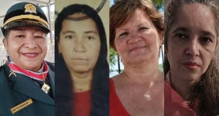 Algumas das mulheres assassinadas em Mato Grosso do Sul