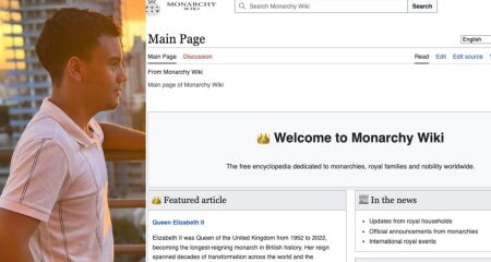 O site tamb&eacute;m pode acessado em ingl&ecirc;s 