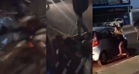 A discuss&atilde;o acabou com troca de agress&otilde;es entre as mulheres 