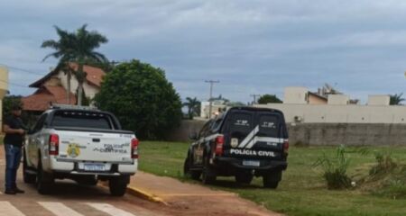 O corpo estava sobre a arquibancada e foi localizado pela Guarda Municipal