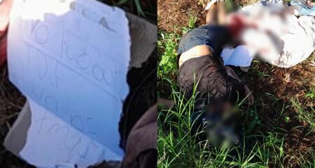 A v&iacute;tima estava com a cabe&ccedil;a envolta em um saco pl&aacute;stico