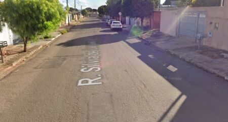 Rua onde ocorreu confus&atilde;o