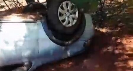 O caso foi atendido pelas equipes de socorro da cidade