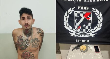 O suspeito confessou ter utilizado a arma apreendida no assassinato do jovem