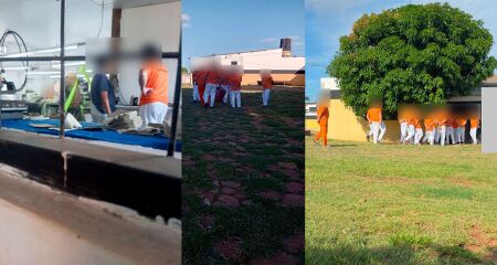 Detentos presos por crimes sexuais estariam ficando sem supervis&atilde;o dentro do galp&atilde;o de costura da unidade