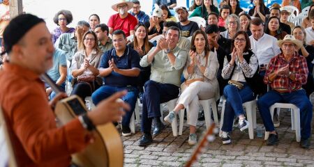 A apresenta&ccedil;&atilde;o do projeto 'Catedral Erudita' foi acompanhada pelo governador Eduardo Riedel
