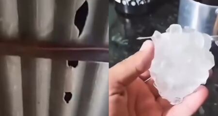 200 casas foram destelhadas pela tempestade