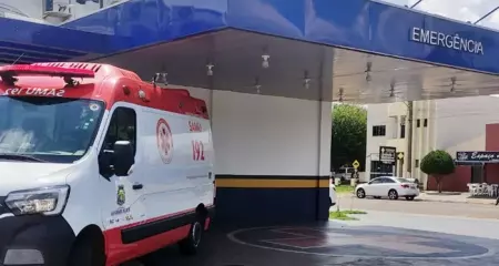 A v&iacute;tima foi socorrida e transferida em estado grave para Campo Grande