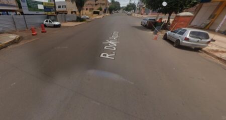 Assaltantes deixaram a moto abandonada pr&oacute;ximo &agrave; antiga rodovi&aacute;ria