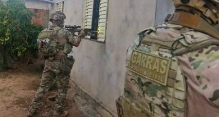 Cinco suspeitos foram capturados em Pedro Gomes e outros dois em Rondon&oacute;polis