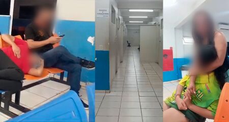 Familiares registraram a UPA sem funcion&aacute;rios enquanto jovem passava mal em sala de espera  