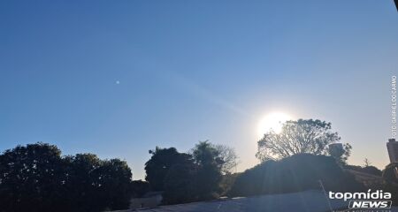 MS ter&aacute; calor de at&eacute; 36&deg;C e risco de tempestades com chegada de frente fria