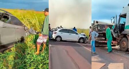 Imagens indicam grande movimenta&ccedil;&atilde;o no local