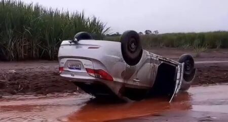 Apesar do susto, ningu&eacute;m ficou ferido durante o acidente