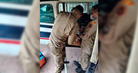 Ele presicou ser transportado de avi&atilde;o at&eacute; Corumb&aacute;