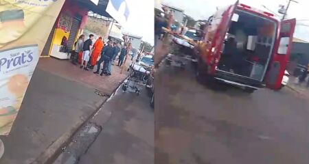 V&iacute;tima foi atacada pelas costas com um taco de beisebol na manh&atilde; deste domingo; suspeito do crime fugiu de bicicleta