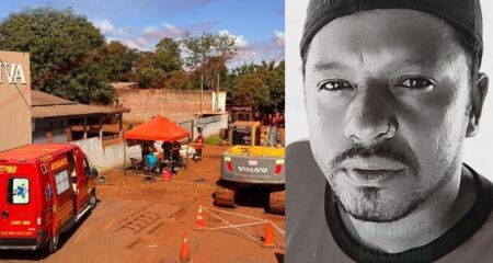 V&iacute;tima estava prestes a sair da vala de escava&ccedil;&atilde;o quando foi atingida por um grande volume de terra