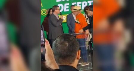 Prefeito foi vaiado em Tr&ecirc;s Lagoas