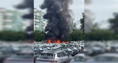 Aeronaves se chocaram ainda no ar, no Recreio dos Bandeirantes, bairro nobre da zona sudoeste da capital carioca