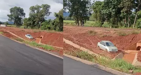 Acidente ocorreu em trecho onde &eacute; constru&iacute;da a liga&ccedil;&atilde;o vi&aacute;ria entre Aquidauana e Rio Verde