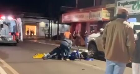 Motociclista morre em colis&atilde;o com caminh&atilde;o em Deod&aacute;polis (v&iacute;deo)