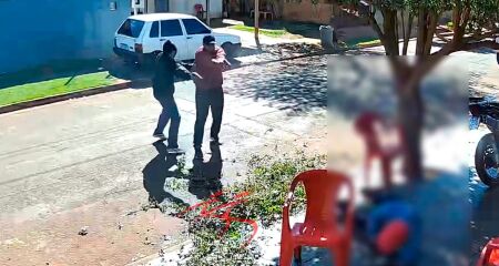 O homem foi executado enquanto tomava terer&eacute; com amigos 