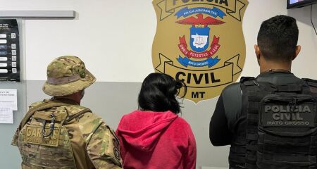 Mulher seria integrante de uma organização criminosa
