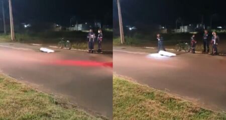 Populares encontraram vítima e acionaram o Samu
